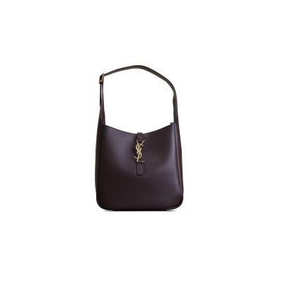 YSL LE 5 À 7 SMALL IN GRAINED LEATHER 713938 (23*22*8cm)
